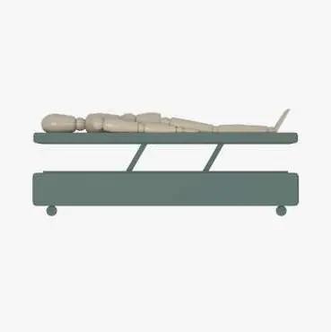 Hi-Lo lift adjustable bed position