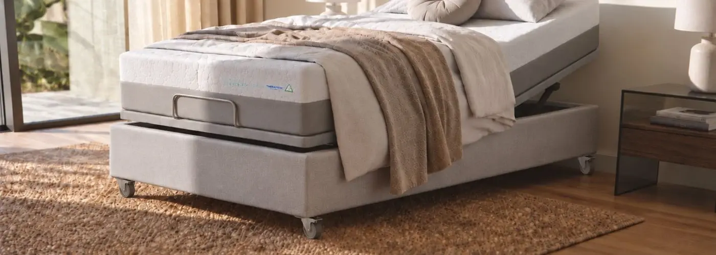 Therapedic 460 in a bedroom, from the 2026 catalogue