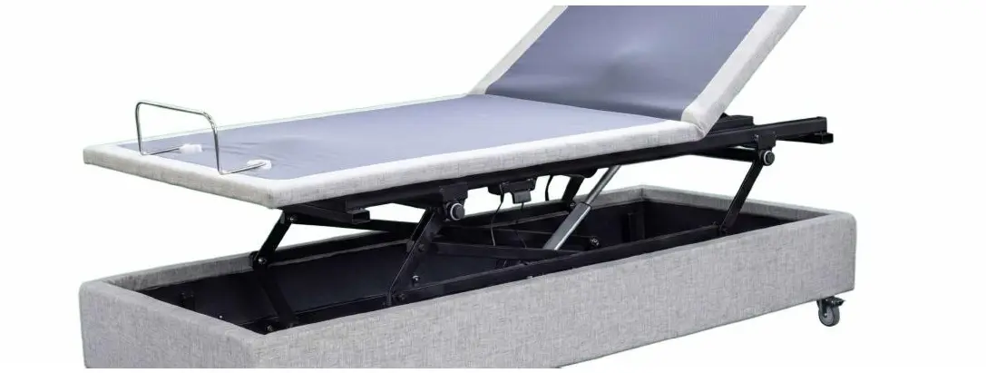Therapedic 460 upholstered base raised, from the catalogue